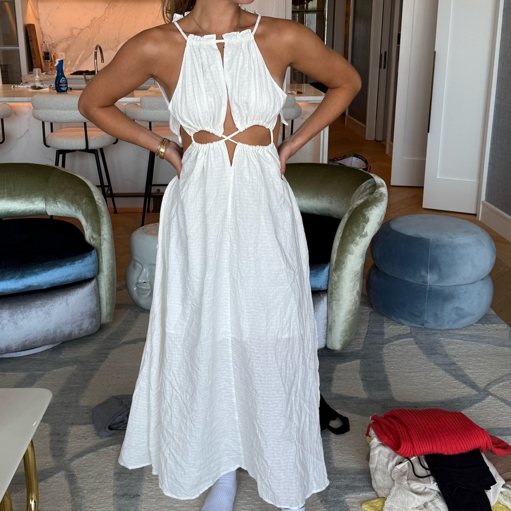 SHEIN White Maxi Dress